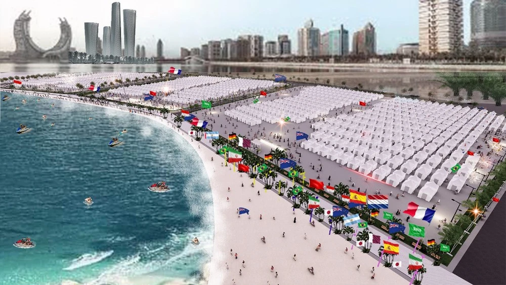 Rendering image of beach fest