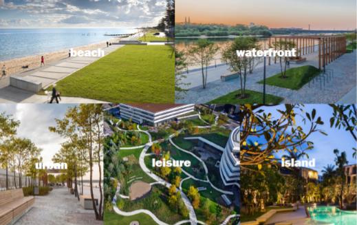Rendering illustrating Qetaifan Island North as a well-planned master community impacting Qatar’s real estate development sector